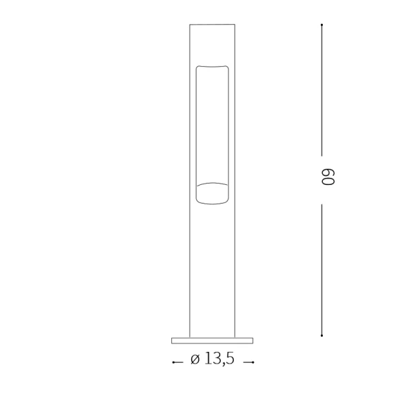 Світильник вуличний 246918 ACQUA PT1 COFFEE Ideal Lux - Фото 2