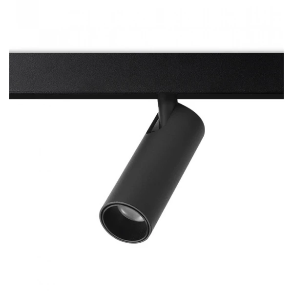 Магнітний трековий світильник KDMG-M01-1 7 Вт 3000K BK Kloodi - Фото 1