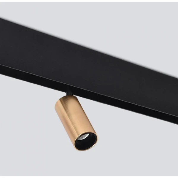 Магнітний трековий світильник KDMG-SPOT30 3W 3K GD Kloodi - Фото 1