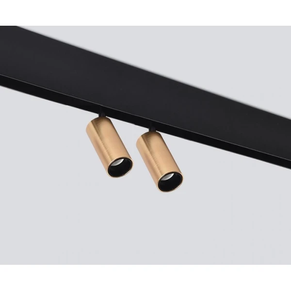 Магнітний трековий світильник KDMG-SPOT30 2x3W 3K GD Kloodi - Фото 1