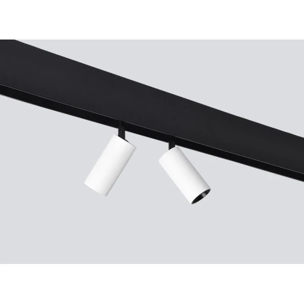 Магнітний трековий світильник KDMG-SPOT30 2x3W 3K WH Kloodi - Фото 1