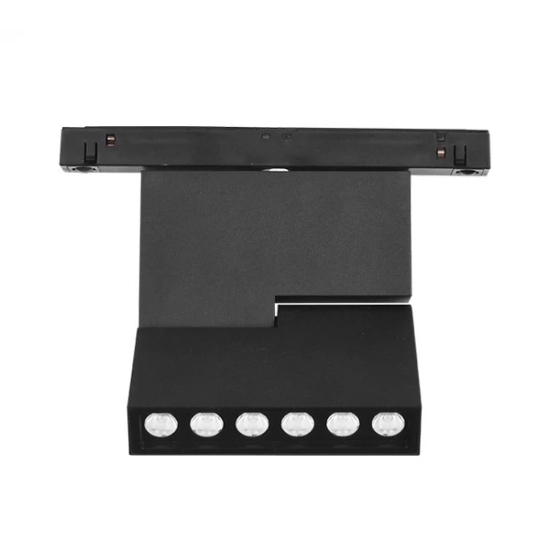 Магнітний трековий світильник KDMG-M11 6 Вт 3000K BK Kloodi - Фото 1