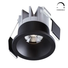 Kloodi KD-MINI40 3W 3K BK DIM 3000К. Точковий світильник врізний