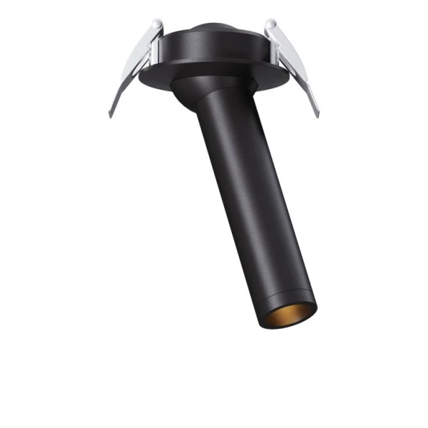 Світильник точковий врізний KD-TUB100 5W 3К BK 3000К Kloodi - Фото 1