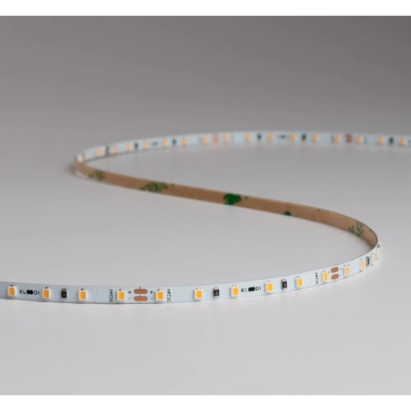 Стрічка світлодіодна Kloodi 5W 120LED 3000K 450LM IP20 24V KD2216-120-5W-3К-24V, 1м - Фото 3