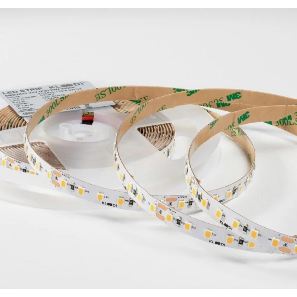 Стрічка світлодіодна Kloodi 8,6W 120LED 3000K 745LM RA90 IP20 24V KD2835-120-8.6W-3К-24V, 1м - Фото 3