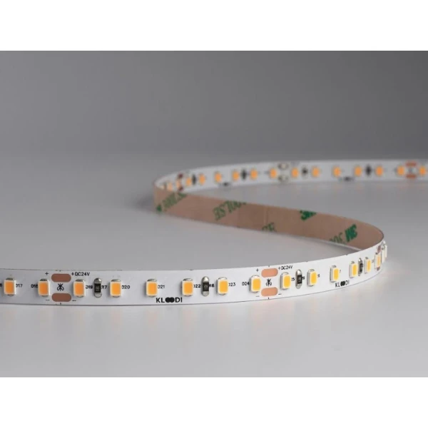 Стрічка світлодіодна Kloodi 8,6W 120LED 3000K 745LM RA90 IP20 24V KD2835-120-8.6W-3К-24V, 1м - Фото 4