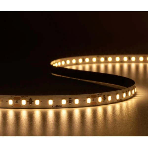 Стрічка світлодіодна Kloodi 8,6W 120LED 3000K 745LM RA90 IP20 24V KD2835-120-8.6W-3К-24V, 1м - Фото 5