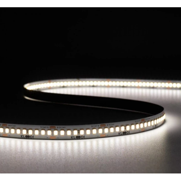 Стрічка світлодіодна Kloodi 15W 224LED 4000K 2200LM IP20 24V KD2835-224-15W-4К-24V HE, 1м - Фото 3