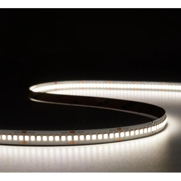 Стрічка світлодіодна Kloodi 21,6W 240LED 4000К 3000LМ IP20 24V KD2835-240-21.6W-4К-24V HE, 1м - Фото 4