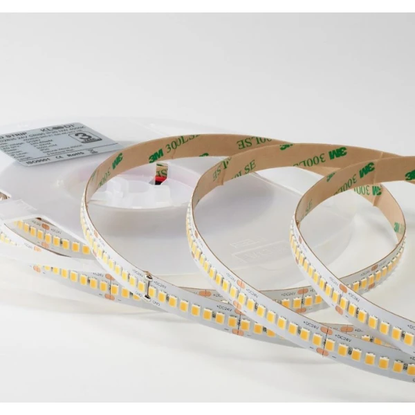 Стрічка світлодіодна Kloodi 21,6W 240LED 4000К 3000LМ IP20 24V KD2835-240-21.6W-4К-24V HE, 1м - Фото 5