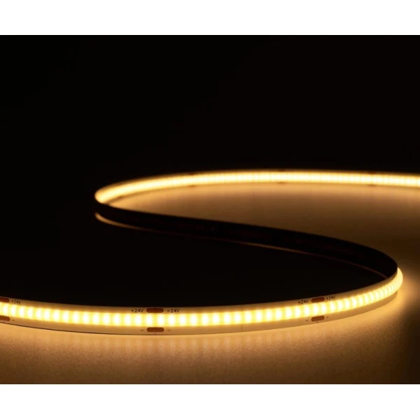 Стрічка світлодіодна Kloodi 8W 320LED 3000K 680LM IP20 24V KDCOB-320-8W-3К-24V, 1м - Фото 4