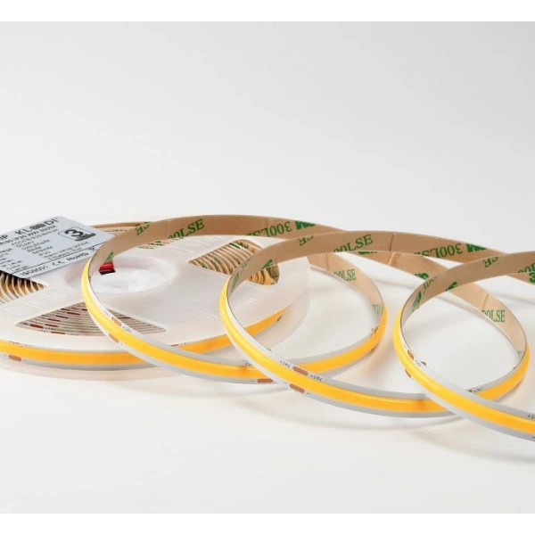 Стрічка світлодіодна Kloodi 8W 320LED 3000K 680LM IP20 24V KDCOB-320-8W-3К-24V, 1м - Фото 5