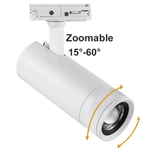 Світильник трековий KD-FOCUS 10W 3K WH Kloodi - Фото 3