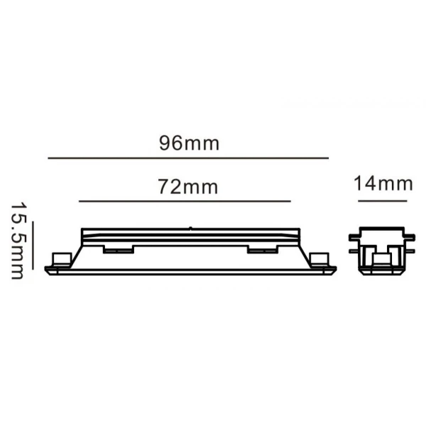 З'єднання для трекових систем Kloodi KDTR-267 BK - Фото 2