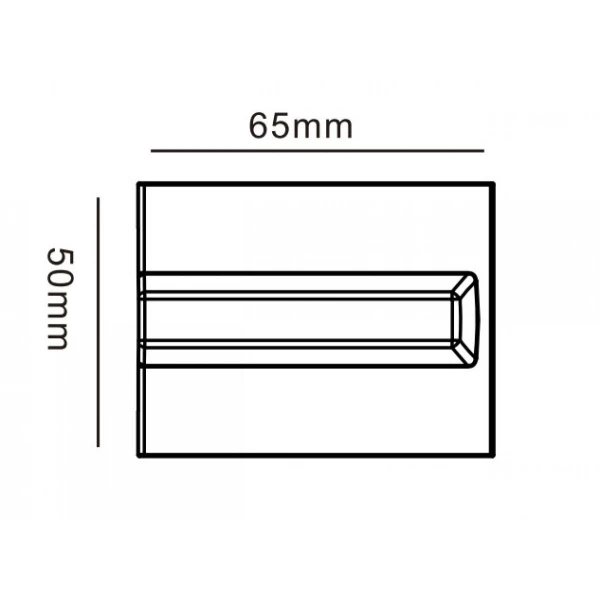 Заглушка Kloodi KDTR-RL261 WH для трекових систем. - Фото 2