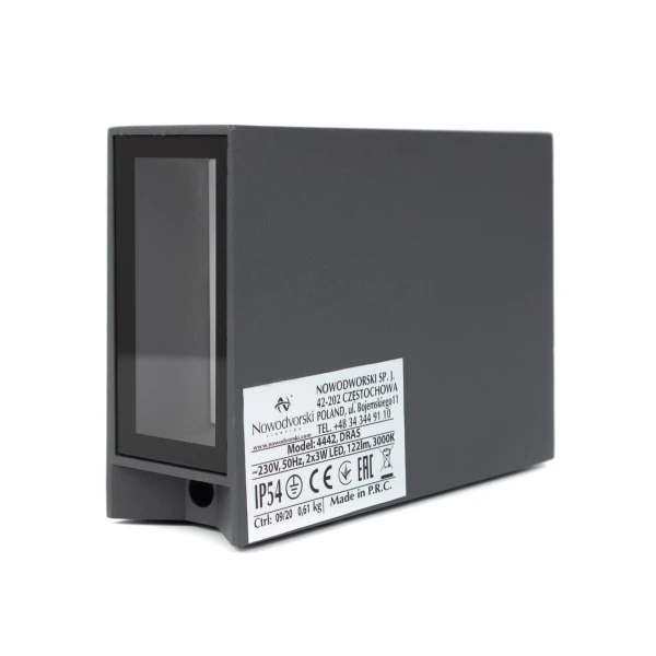 Фасадний світильник DRAS 4442 Nowodvorski - Фото 3