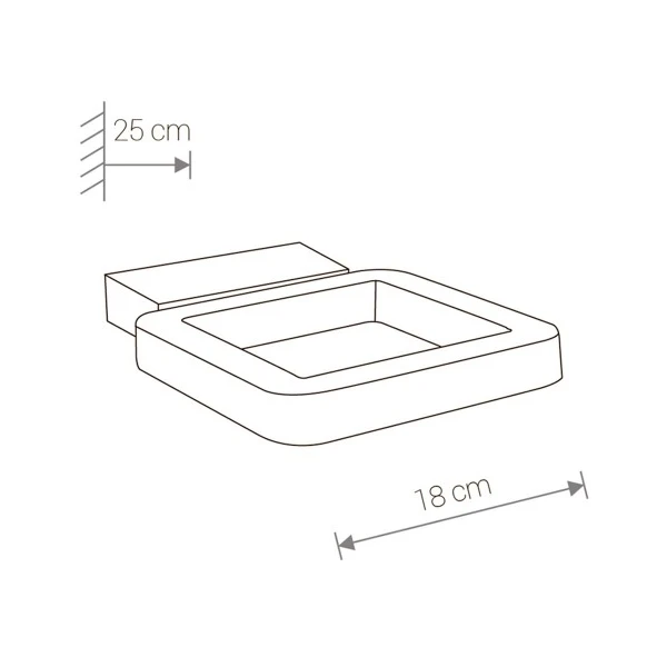 Фасадний світильник THIKA LED B 9120 Nowodvorski - Фото 2