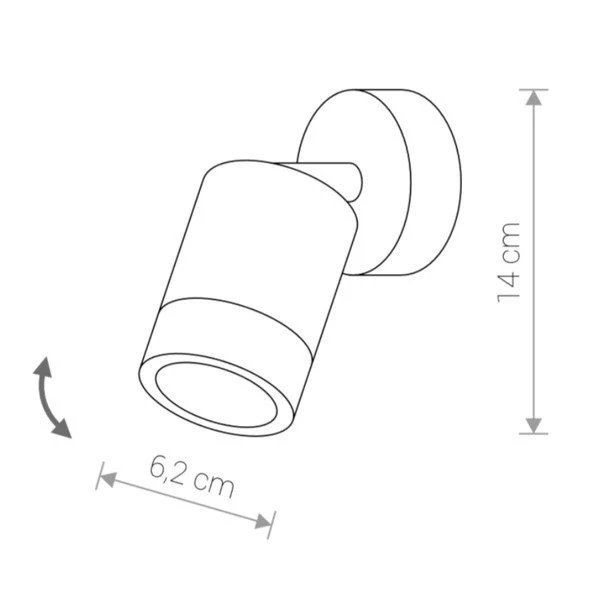 Фасадний світильник FALLON CN 9552 Nowodvorski - Фото 3