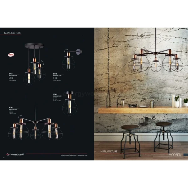 Світильник підвісний MANUFACTURE 9741 Nowodvorski - Фото 4