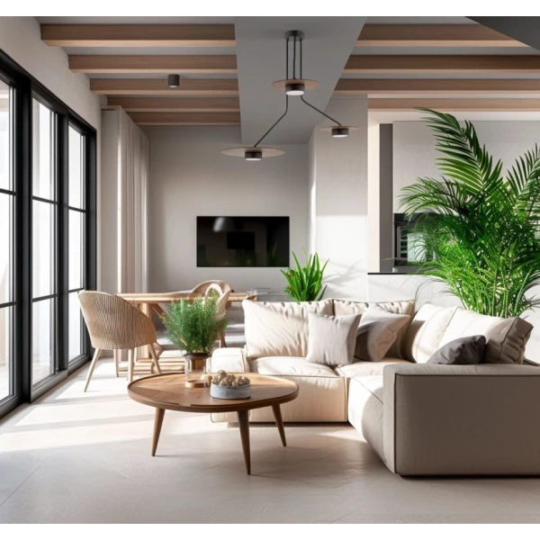 Підвісний світильник Nowodvorski DISK GX53 коричневий 7644 - Фото 3