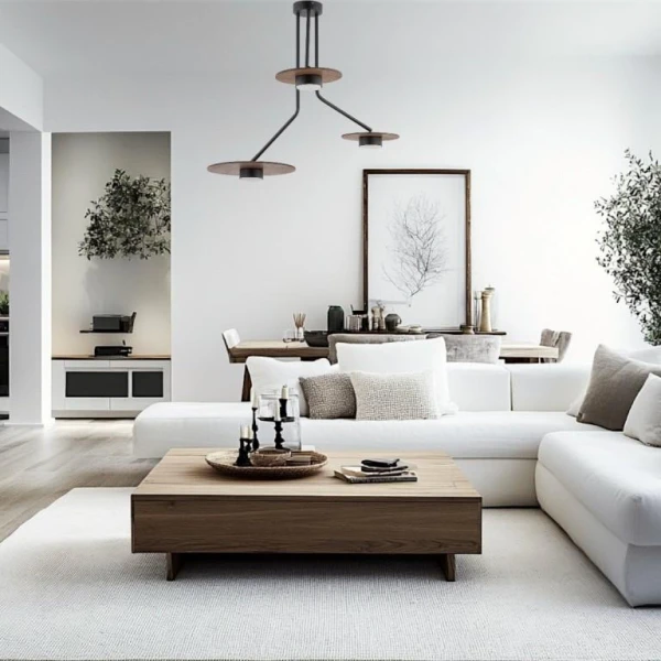 Підвісний світильник Nowodvorski DISK GX53 коричневий 7644 - Фото 2