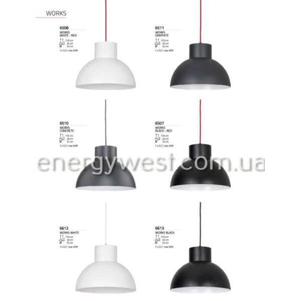 Світильник підвісний WORKS 6612 Nowodvorski - Фото 2