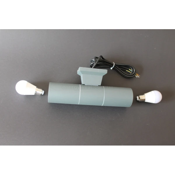 Фасадний світильник 15Вт LM995 (сірий) Lemanso - Фото 3