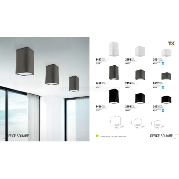 Точковий світильник Office CIRCLE 2466 TK Lighting - Фото 3