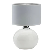 TK Lighting PALLA E27 білий 5079. Настільна лампа декоративна