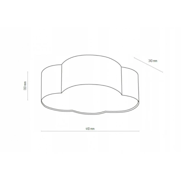Світильник стельовий CLOUD MINI 4229 TK Lighting - Фото 2