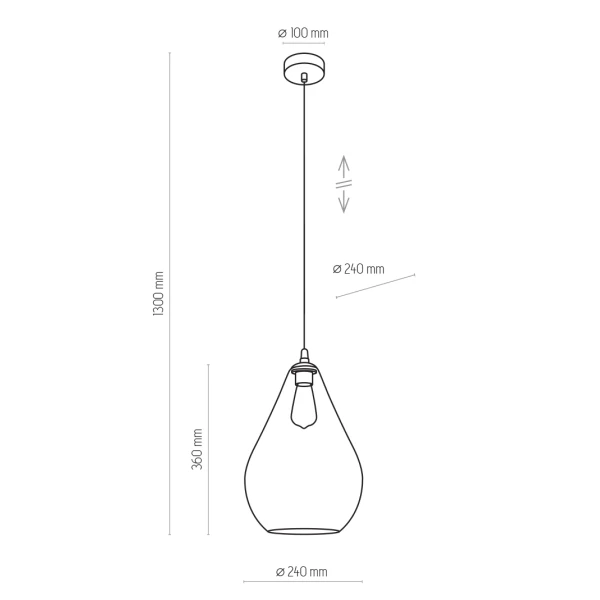 Світильник підвісний FUENTE 4320 TK Lighting - Фото 2
