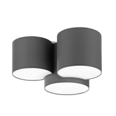 TK Lighting MONA GRAY 4392. Світильник стельовий