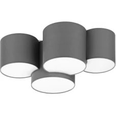 TK Lighting MONA GRAY 4393. Світильник стельовий