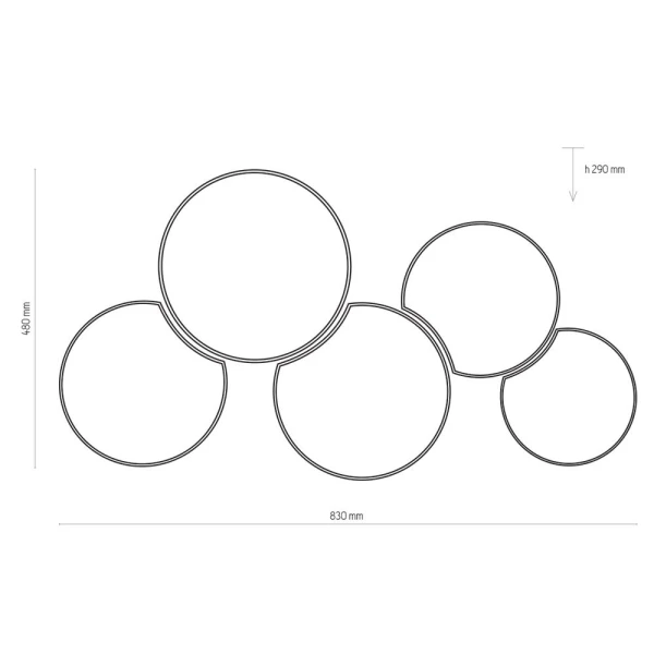 Світильник стельовий MONA GRAY 4394 TK Lighting - Фото 2