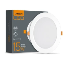 Videx Back 15 Вт 5000K VL-DLBR-155. Врізний світлодіодний світильник