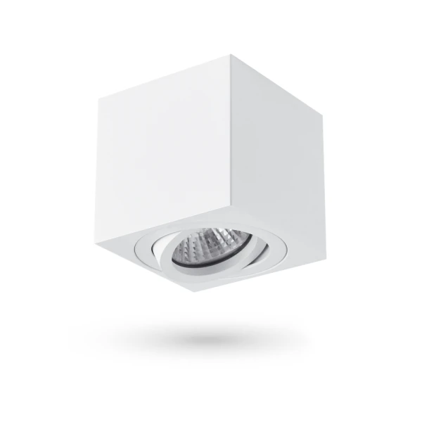 Накладний точковий світильник Videx VL-SPF01-W GU10 - Фото 1