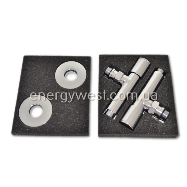 Кран кутовий подовжений Mario - Фото 3