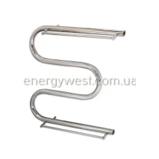 Mario Змійка-25 з поличками. Водяна рушникосушка