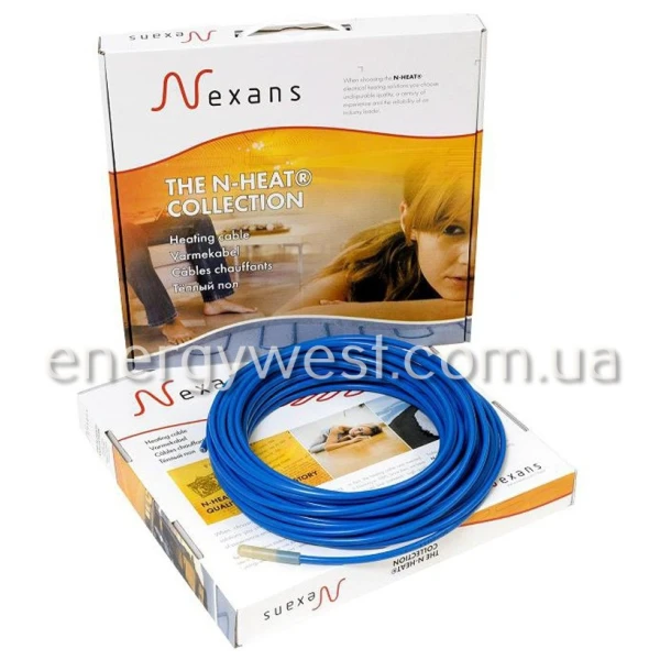Тепла підлога (двожильний нагрівальний кабель) комплект TXLP/2R Nexans