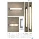 Бра Searchlight POPLAR E14 білий 8293CC