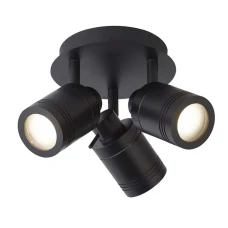 Searchlight SAMSON GU10 чорний 6603BK. Стельовий світильник
