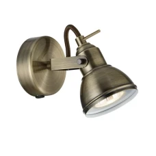 Searchlight FOCUS GU10 латунь 1541AB. Бра