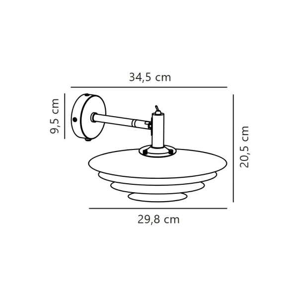 Бра Nordlux BRETAGNE G9 сірий 2213471010 - Фото 3