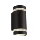 Світильник вуличний Searchlight SHEFFIELD GU10 2700К прозорий 2002-2BK-LED
