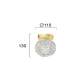 Стельовий світильник Viokef DIAMOND G9 прозорий 4267200