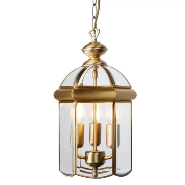 Люстра Searchlight LANTERNS E14 прозорий 7133AB