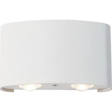 Viokef TWIST 4Вт 3000К білий 4211000. Світильник фасадний