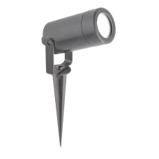 Searchlight SPIKEY GU10 сірий 5010GY. Грунтовий світильник