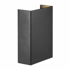 Nordlux FOLD 7Вт 3000К чорний 2019041003. Світильник фасадний